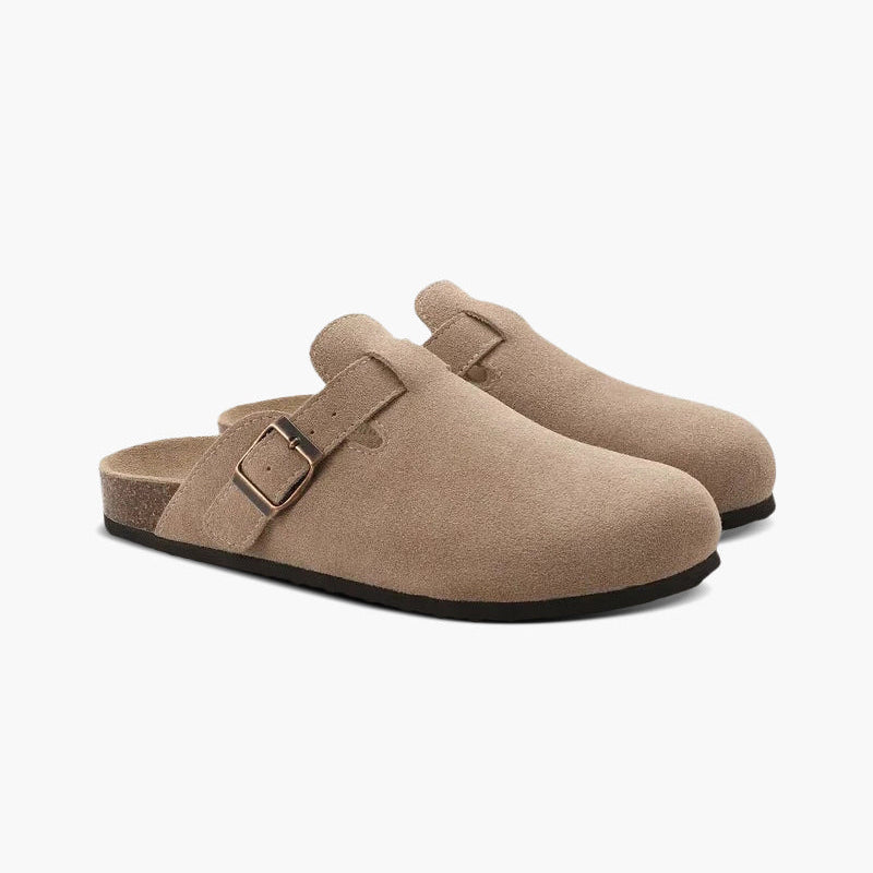 ST. TROPEZ Suede Clogs
