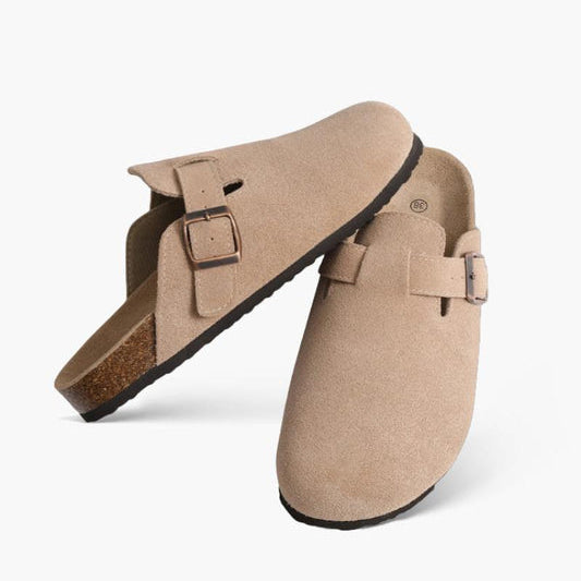 ST. TROPEZ Suede Clogs